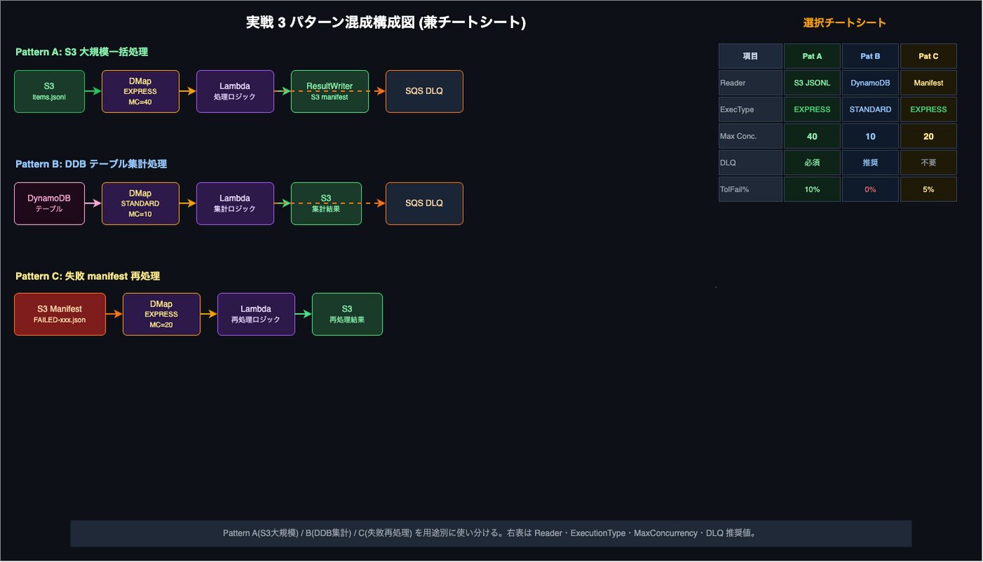 Step Functions Distributed Map 本番運用 5 判断軸 × 3 実戦│ITトレンド調査ブログ